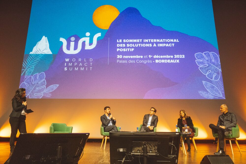 Revivez le World Impact Summit 2022 au Palais des Congrès à Bordeaux sur le thème Comment innover autrement.